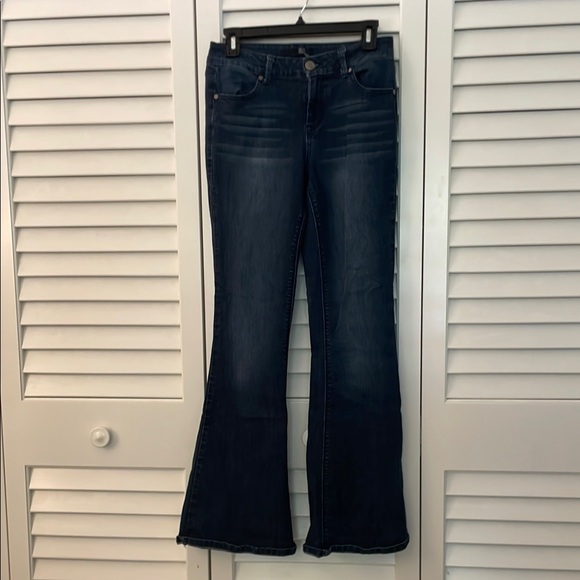 1822 Denim Denim - 1822 Denim Dark Indigo Flare Jeans